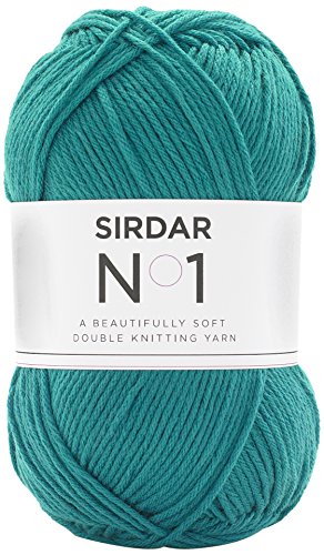 DMC Sirdar No.1 DK Double Knitting, Jade (200), 100 g, Garn, 18 x 8.5 x 7 cm, 230 von Sirdar
