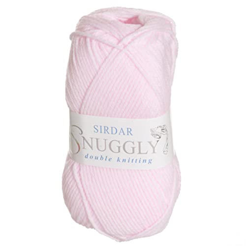 Sirdar Pearly Pink (302) Snuggly DK Double Knitting, 50 g, Garn, 17 x 9 x 7 cm von Sirdar