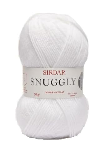 Sirdar Snuggly DK Doppelstrick, Weiß (251), 50 g von Sirdar