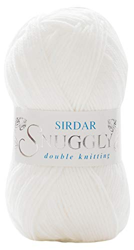 Sirdar Snuggly DK Doppelstrick, Weiß (251), 50 g von Sirdar