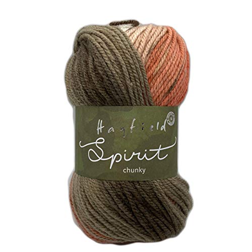Sirdar Spirit Chunky, Ember (406), 100 g - Wolle, Chunky Garn, 80% Acryl, 20% Wolle von Sirdar