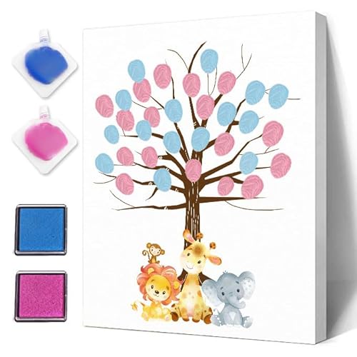 Dschungel Gender Reveal Fingerabdruck Blätter Baum Lustiges Babyparty Gästebuch Partyspiel Geschlecht offenbaren Babyparty Party Ideen Geschlecht offenbaren Andenken Besondere bedeutungsvolle Leinwand Dschungel Gender Reveal Fingerabdruck Blätter Baum Lustiges Babyparty Gästebuch Partyspiel Geschlecht offenbaren Babyparty Party Ideen Geschlecht offenbaren Andenken Besondere bedeutungsvolle Leinwand von Sirjiera