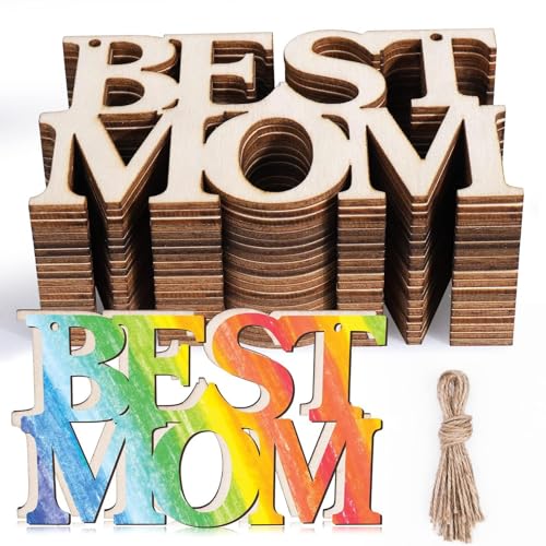 10 "Best Dad", unlackiertes Holzhandwerk, Holzausschnitte, Anhänger mit Schnur, -Buchstaben-Ornamente, Papa-Holzornamente für Happy Father's Day, Holzverzierungen, Ornamente 10 "Best Dad", unlackiertes Holzhandwerk, Holzausschnitte, Anhänger mit Schnur, -Buchstaben-Ornamente, Papa-Holzornamente für Happy Father's Day, Holzverzierungen, Ornamente von Sirseon