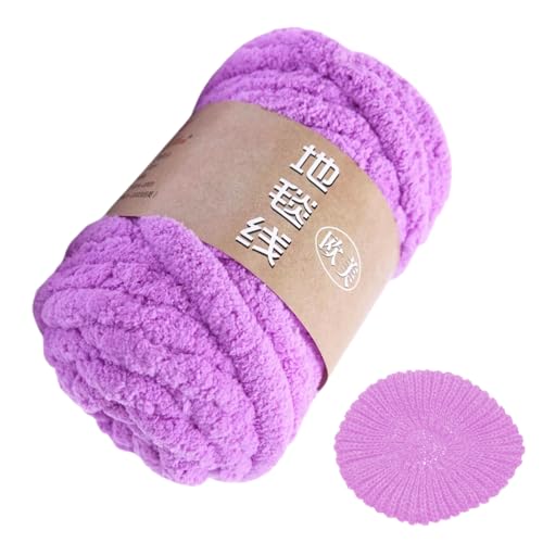 Deckengarn zum Häkeln, Häkelgarn Kit, Super Chunky Chenille Soft Garn, Chenille Häkeldecke Garn, Wollknäuel zum Basteln, Weiches Garn zum Häkeln, Fuzzy Polyestergarn für Hüte, Schuhe Deckengarn zum Häkeln, Häkelgarn Kit, Super Chunky Chenille Soft Garn, Chenille Häkeldecke Garn, Wollknäuel zum Basteln, Weiches Garn zum Häkeln, Fuzzy Polyestergarn für Hüte, Schuhe von Sirseon
