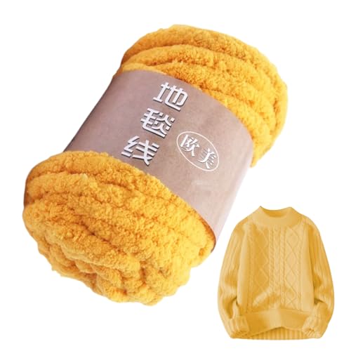 Deckengarn zum Häkeln, Häkelgarn Kit, Super Chunky Chenille Soft Garn, Chenille Häkeldecke Garn, Wollknäuel zum Basteln, Weiches Garn zum Häkeln, Fuzzy Polyestergarn für Hüte, Schuhe Deckengarn zum Häkeln, Häkelgarn Kit, Super Chunky Chenille Soft Garn, Chenille Häkeldecke Garn, Wollknäuel zum Basteln, Weiches Garn zum Häkeln, Fuzzy Polyestergarn für Hüte, Schuhe von Sirseon