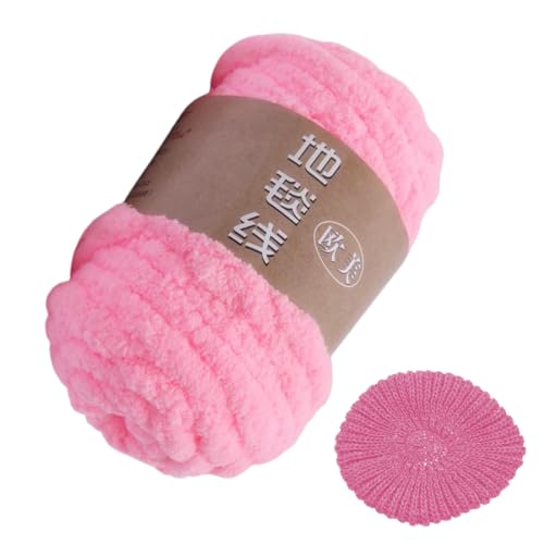 Deckengarn zum Häkeln, Häkelgarn Kit, Super Chunky Chenille Soft Garn, Chenille Häkeldecke Garn, Wollknäuel zum Basteln, Weiches Garn zum Häkeln, Fuzzy Polyestergarn für Hüte, Schuhe Deckengarn zum Häkeln, Häkelgarn Kit, Super Chunky Chenille Soft Garn, Chenille Häkeldecke Garn, Wollknäuel zum Basteln, Weiches Garn zum Häkeln, Fuzzy Polyestergarn für Hüte, Schuhe von Sirseon