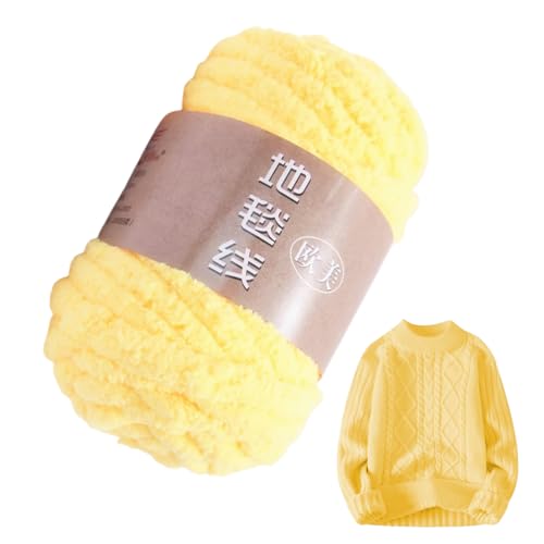 Deckengarn zum Häkeln, Häkelgarn Kit, Super Chunky Chenille Soft Garn, Chenille Häkeldecke Garn, Wollknäuel zum Basteln, Weiches Garn zum Häkeln, Fuzzy Polyestergarn für Hüte, Schuhe Deckengarn zum Häkeln, Häkelgarn Kit, Super Chunky Chenille Soft Garn, Chenille Häkeldecke Garn, Wollknäuel zum Basteln, Weiches Garn zum Häkeln, Fuzzy Polyestergarn für Hüte, Schuhe von Sirseon