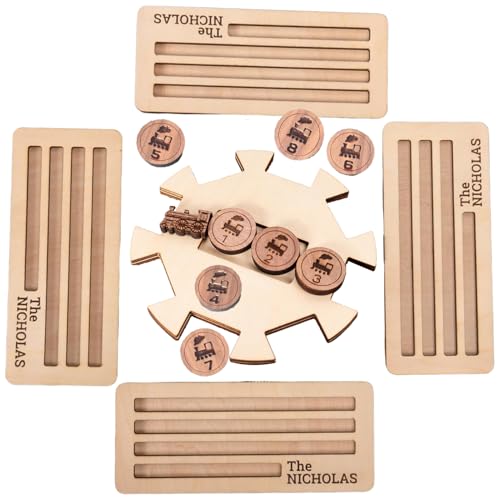 Domino Halter Set Für Erwachsene | Holz Domino Spielsteine Halter Set - Deko Für Zuhause, Reise Unterhaltung Familienfeiern Partys Spielezubehör Domino Halter Set Für Erwachsene | Holz Domino Spielsteine Halter Set - Deko Für Zuhause, Reise Unterhaltung Familienfeiern Partys Spielezubehör von Sirseon