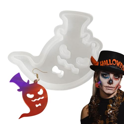 Halloween-Ohrringformen aus Kunstharz, Halloween-Anhänger, Schlüsselanhänger, -, Fledermaus-, Geisterform, Halloween-Silikonformen, Ohrringe, Epoxidharz, Schmuckform, Halloween-Anhänger Halloween-Ohrringformen aus Kunstharz, Halloween-Anhänger, Schlüsselanhänger, -, Fledermaus-, Geisterform, Halloween-Silikonformen, Ohrringe, Epoxidharz, Schmuckform, Halloween-Anhänger von Sirseon