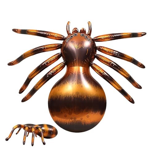 Halloween Spinne Folienballons | Riesige aufblasbare Requisiten - Gruselige Spinne Spukhaus Dekoration für Hof, Rasen, Terrasse, Zuhause, Büros Halloween Spinne Folienballons | Riesige aufblasbare Requisiten - Gruselige Spinne Spukhaus Dekoration für Hof, Rasen, Terrasse, Zuhause, Büros von Sirseon