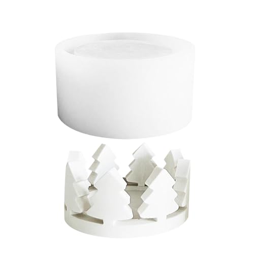 Kerzenhalter-Formen für Epoxidharz, Weihnachtsblumen-Harz-Epoxid-Formen, Silikon, Epoxid-Formen, Silikon für Anfänger, Heimdekoration von Sirseon