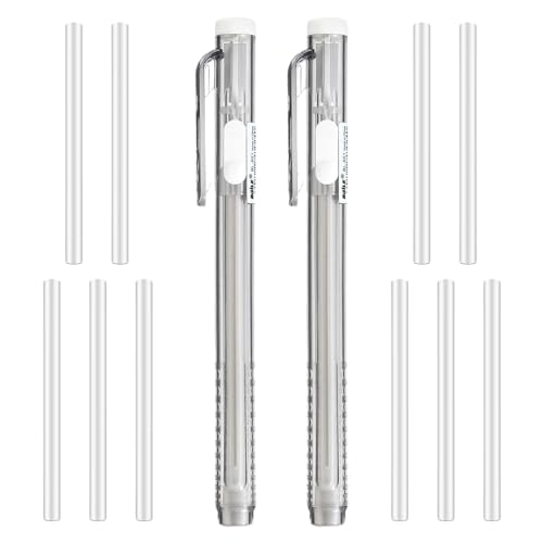 Sirseon Einziehbarer mechanischer Radiergummi, Stift-Stil-Radiergummi, Stift-Stil-Radiergummis, inklusive 10 einziehbaren Radiergummi-Nachfüllpackungen, Stift-Stil-Radiergummis Sirseon Einziehbarer mechanischer Radiergummi, Stift-Stil-Radiergummi, Stift-Stil-Radiergummis, inklusive 10 einziehbaren Radiergummi-Nachfüllpackungen, Stift-Stil-Radiergummis von Sirseon