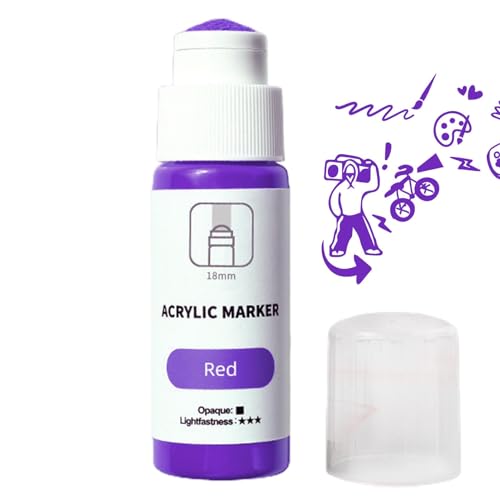 Sirseon Graffiti-Marker, schnell trocknend, auf Wasserbasis, 18 mm Spitze, Graffiti-Marker, permanent, 60 ml, Mopp-Graffiti-Marker, wasserdicht, lichtbeständig, Graffiti-Zubehör für alle Oberflächen Sirseon Graffiti-Marker, schnell trocknend, auf Wasserbasis, 18 mm Spitze, Graffiti-Marker, permanent, 60 ml, Mopp-Graffiti-Marker, wasserdicht, lichtbeständig, Graffiti-Zubehör für alle Oberflächen von Sirseon