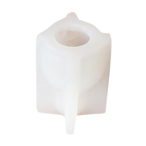 Totenkopf-Kerzenformen, Silikon, Halloween-Schokoladenform – Silikon-Totenkopf-Harz-Formen für Epoxidharz, Kerzen, Seife, Gips, Totenkopf-Harz-Formen von Sirseon