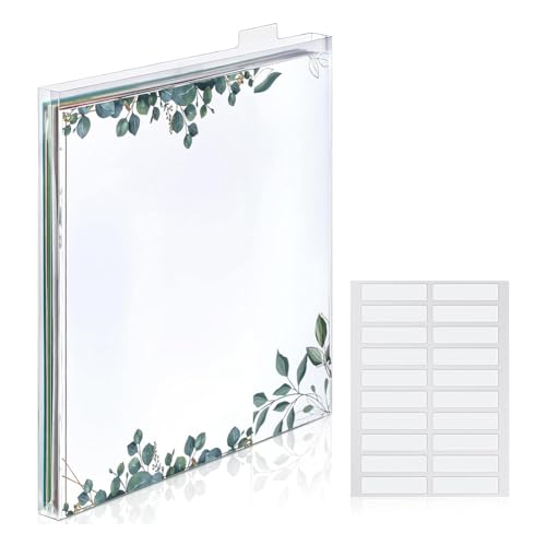 Sirxlevcy 12 X 12 Scrapbook-Papieraufbewahrungs-Organizer, Transparenter Ladedateien-Papierhalter Aus Kunststoff zum Aufbewahren Von Papierfotos, Vinylpapier A von Sirxlevcy
