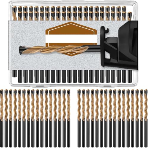 Sirxlevcy 50 Stück Trockenbaubohrer, Pilot Point Schneidbohrer Durchmesser Trockenbaufräser Bohrer Trockenbauwerkzeuge für Spiralsäge Sirxlevcy 50 Stück Trockenbaubohrer, Pilot Point Schneidbohrer Durchmesser Trockenbaufräser Bohrer Trockenbauwerkzeuge für Spiralsäge von Sirxlevcy