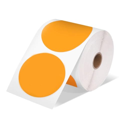 Sirxlevcy Versandetikettendrucker, Etikettenaufkleber, Rundes Etikett, Quadratisches Etikett, DIY-Logo-Design, Kleines Unternehmen, 2 X 2, 750 Stück, Orange, Langlebig, Einfach zu Verwenden Sirxlevcy Versandetikettendrucker, Etikettenaufkleber, Rundes Etikett, Quadratisches Etikett, DIY-Logo-Design, Kleines Unternehmen, 2 X 2, 750 Stück, Orange, Langlebig, Einfach zu Verwenden von Sirxlevcy