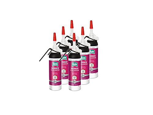 SISTA DRINNEN Füllen & Ausbessern, Fugen Dichtstoff für den Innenbereich, einfach verwendbarer Acryl Fugenfüller zum Ausbessern, überstreichbar nach 1 Stunde, 6x100ml Spender SISTA DRINNEN Füllen & Ausbessern, Fugen Dichtstoff für den Innenbereich, einfach verwendbarer Acryl Fugenfüller zum Ausbessern, überstreichbar nach 1 Stunde, 6x100ml Spender von Sista