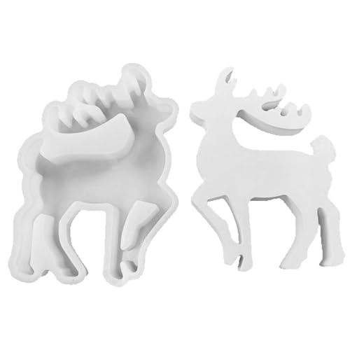 Weihnachts Hirsch Kerzenform, Silikonformen Gießformen Weihnachten Elch, Weihnachten Elch Silikon Kerzenformen, Silikonform Elch Für DI-Y Weihnachten Kerze, Handwerk, Heimdekoration Weihnachts Hirsch Kerzenform, Silikonformen Gießformen Weihnachten Elch, Weihnachten Elch Silikon Kerzenformen, Silikonform Elch Für DI-Y Weihnachten Kerze, Handwerk, Heimdekoration von Siuwddee
