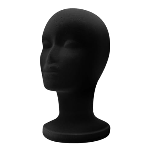 Mannequin Kopf Schaufensterpuppe Kopf Deko Schaufensterpuppe Schwarze Beflockung Perückenkopf Puppenkopf Perücke Stand, Standplatz Beweglicher Für Helme Mützen Brillen Kopfhörer Mannequin Kopf Schaufensterpuppe Kopf Deko Schaufensterpuppe Schwarze Beflockung Perückenkopf Puppenkopf Perücke Stand, Standplatz Beweglicher Für Helme Mützen Brillen Kopfhörer von Siuwddee