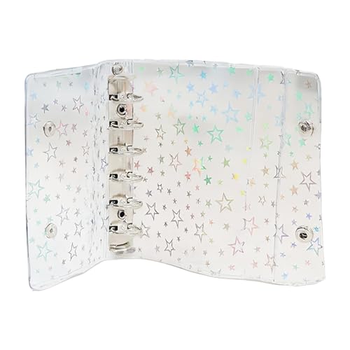 Siuwddee Ordnerhüllen - PVC Klarsicht Organizer Ordnerhüllen Mit Sternendesign | Persönliche Organisation Für Jugendliche Mädchen Und Familie Freunde Siuwddee Ordnerhüllen - PVC Klarsicht Organizer Ordnerhüllen Mit Sternendesign | Persönliche Organisation Für Jugendliche Mädchen Und Familie Freunde von Siuwddee