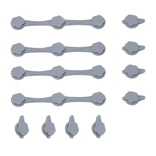 Siuwddee Silicone Heißluftfritteusen Magneten - Backpapier Magnetverschluss Für Heißluftfritteusen,4er Set Hitzebeständiges Küchenzubehör Für Wohnungsbewohner Senioren Familie von Siuwddee