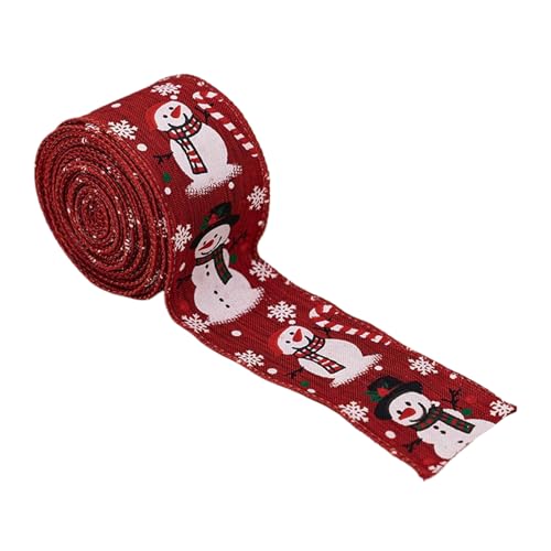 Siuwddee Weihnachtsband Für Bastelarbeiten - Band Für Bastelarbeiten | Jutegirlande 5 Meter Deko Für Baum Ballon Party Homecoming Geburtstag von Siuwddee