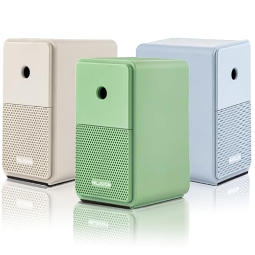 Sivelike Manueller Bleistiftspitzer, automatischer Anspitzer mit Handkurbel, mit verstellbarer Spitze für Bleistifte und Buntstifte, Schreibtischspitzer für Kinder, Studenten, Klassenzimmer, Zuhause von Sivelike