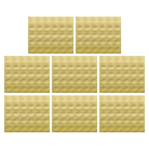 Wachssiegel set,240 Stk Aufkleber herz Sticker gold Wachssiegel Selbstklebend Aufkleber Umschlagaufkleber für Umschlag Postkarte Einladung Grußkarte Dekoration Wachs Siegel Sticker Hochzeit von Sivono