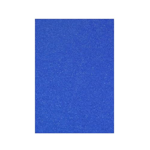 Sixstore 10 Blatt Glitzer-Kartonpapier, A4, Premium-Kartonpapier für Scrapbooking, DIY-Projekte, Party-Dekoration, Box-Verpackung, 250 g/m², Blau von Sixstore