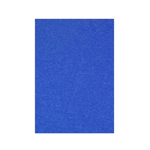 Glitzerpapier, A4, 250 g/m², Glitzer-Karton, gemischte Farben, Glitzerkarton, A4, Glitzerkarton, Bastelkarte für Bastelarbeiten, Dekoration (blau), 10 Stück von Sixstore