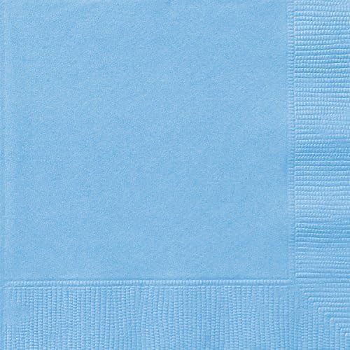 Happium 20 Stück blaue Pastell-Einwegservietten, Servietten, Papierservietten, Partyzubehör, Tischdekoration für Jungen-Geburtstagsfeier, Kindertag, 33 x 33 cm Happium 20 Stück blaue Pastell-Einwegservietten, Servietten, Papierservietten, Partyzubehör, Tischdekoration für Jungen-Geburtstagsfeier, Kindertag, 33 x 33 cm von Sixstore
