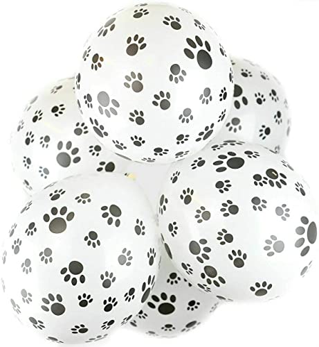 Happium Latex-Luftballons mit Pfotenabdruckmotiv, 30,5 cm, Party-Luftballons, Latex-Tierballons für Dschungel, Geburtstag, Party, Hochzeit, Dekoration, 20 Stück Happium Latex-Luftballons mit Pfotenabdruckmotiv, 30,5 cm, Party-Luftballons, Latex-Tierballons für Dschungel, Geburtstag, Party, Hochzeit, Dekoration, 20 Stück von Sixstore