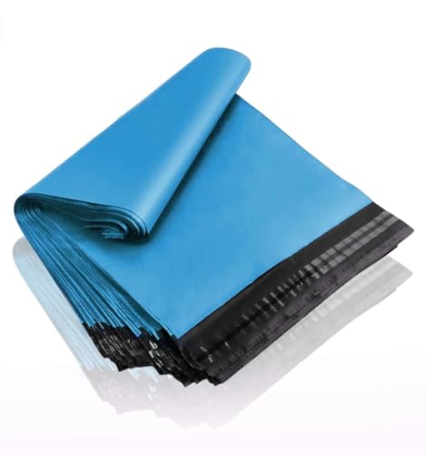 Sixstore 100 Stück blaue Versandtaschen, 15,2 x 22,9 cm, starke Versandtaschen, Poly-Versandtaschen, kleine Verpackungsbeutel, 160 x 230 mm Sixstore 100 Stück blaue Versandtaschen, 15,2 x 22,9 cm, starke Versandtaschen, Poly-Versandtaschen, kleine Verpackungsbeutel, 160 x 230 mm von Sixstore