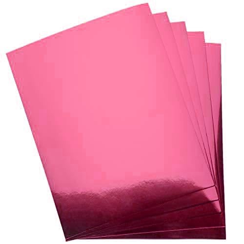 Sixstore 20 Blatt A4 Metallic-Karton, 250 g/m², Bastelbedarf für Kinder, ideal für Bastelaktivitäten und Dekorationsherstellung, Hot Pink Sixstore 20 Blatt A4 Metallic-Karton, 250 g/m², Bastelbedarf für Kinder, ideal für Bastelaktivitäten und Dekorationsherstellung, Hot Pink von Sixstore
