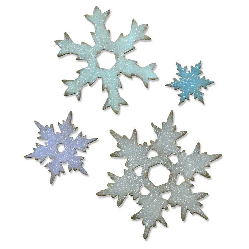 Bigz L Die Stacked Snowflakes by Tim Holtz Bigz L Die Stacked Snowflakes by Tim Holtz von Sizzix