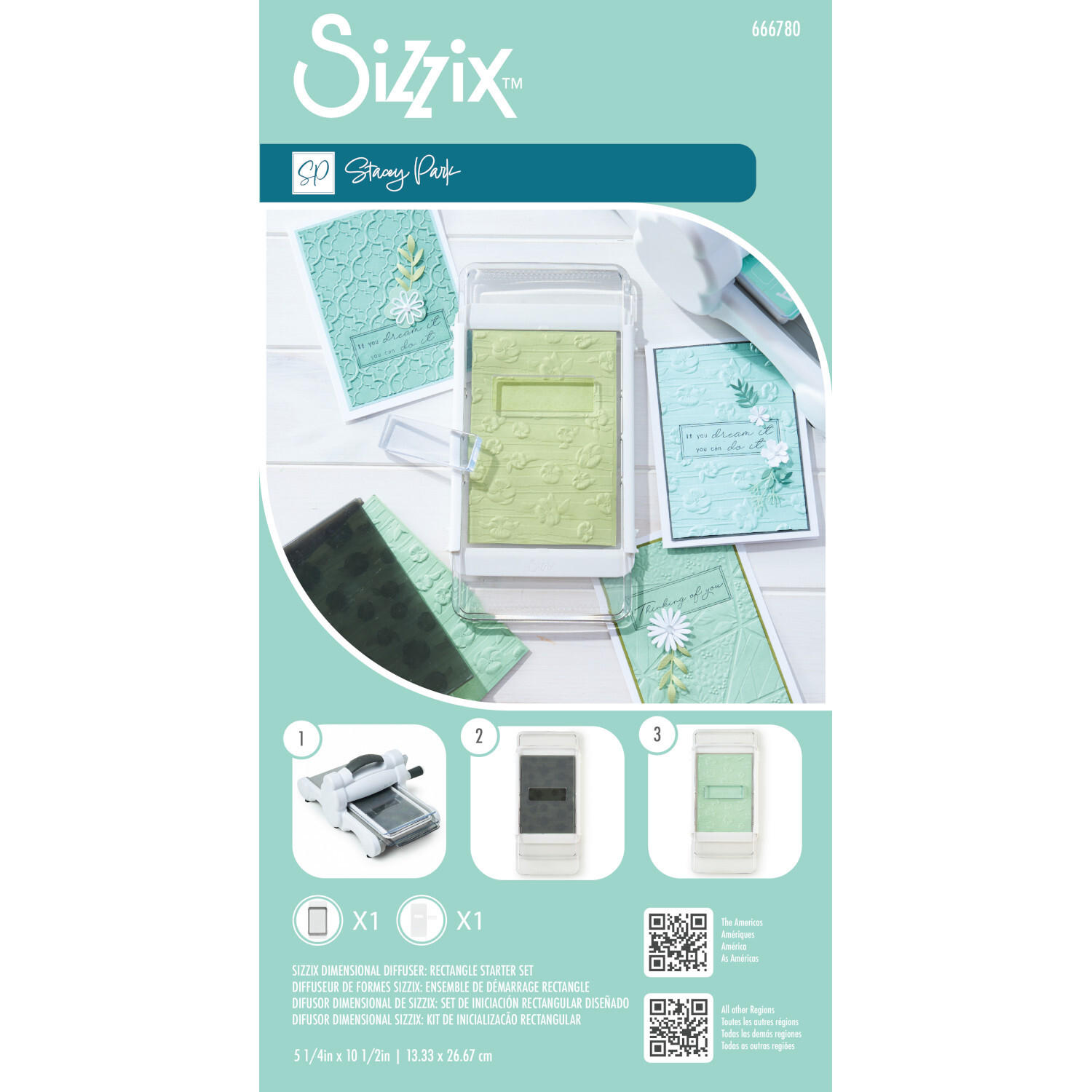 Dimensional Diffuser Rectangle Starter Set Dimensional Diffuser Rectangle Starter Set von Sizzix