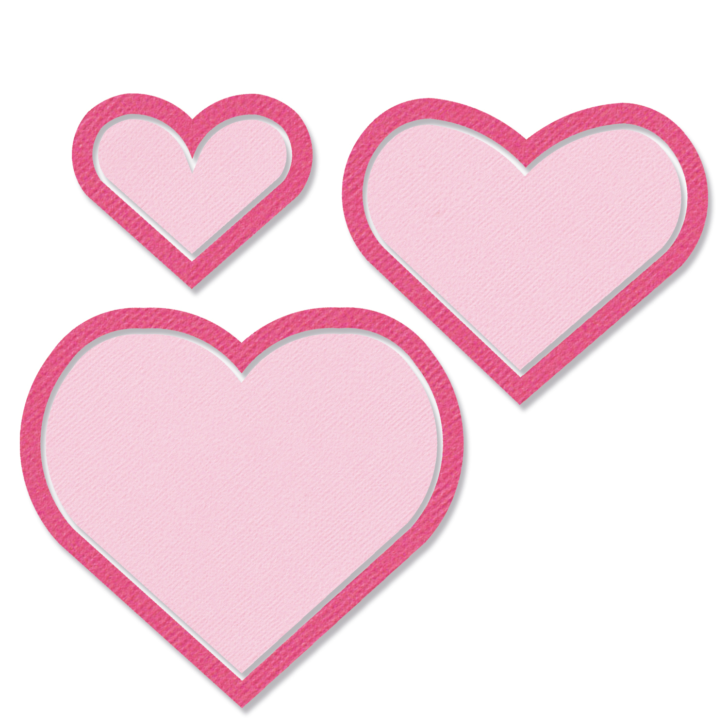 Framelits Die Set Heart Frames  6PK Framelits Die Set Heart Frames  6PK von Sizzix