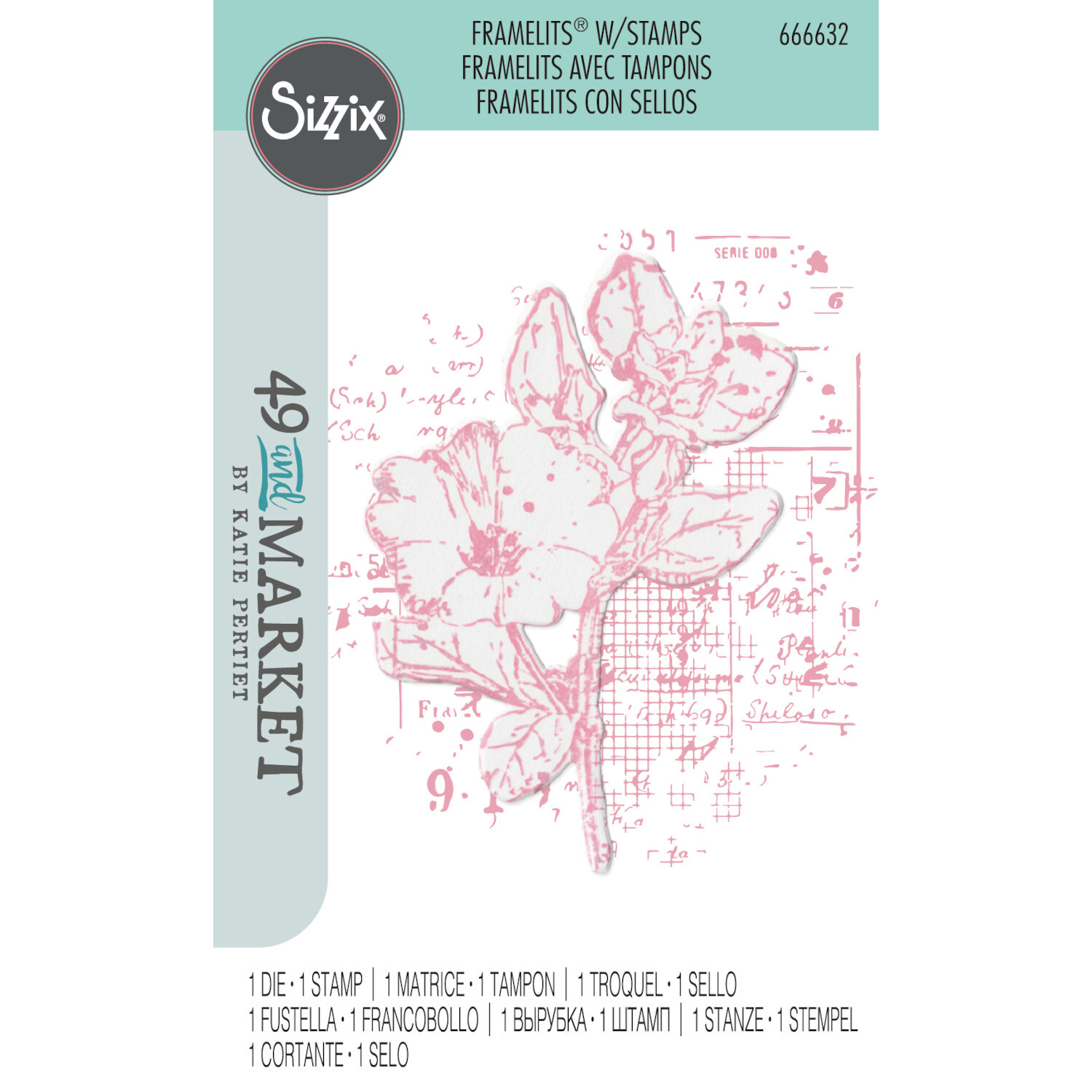 Framelits Floral Mix Cluster Set von Sizzix