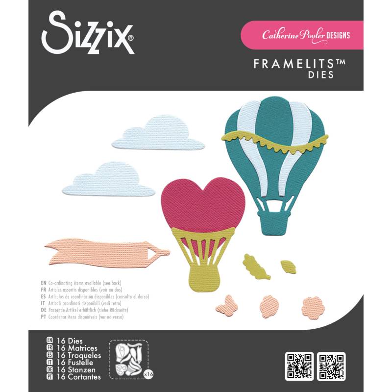 Framelits Up and Away #2 Set 16PK von Sizzix