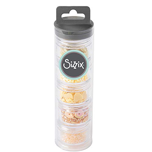 Herstellung von essentiellen Pailletten und Perlen Limoncello 5PK Herstellung von essentiellen Pailletten und Perlen Limoncello 5PK von Sizzix