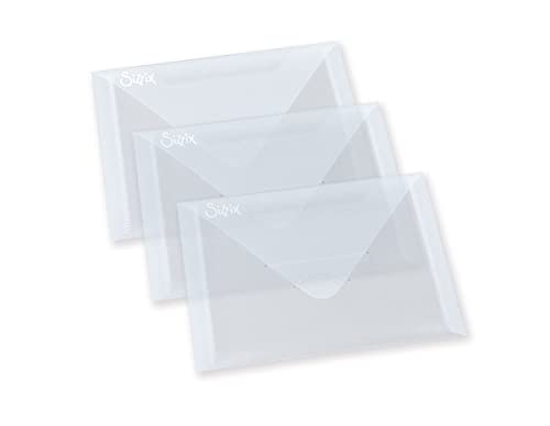 Sizzix,654452,Zubehör AA8Kunststoffumschläge, 3erPackung, Mehrfarbig Sizzix,654452,Zubehör AA8Kunststoffumschläge, 3erPackung, Mehrfarbig von Sizzix