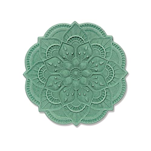 Sizzix 3-D Impresslits Prägeschablone Ornament von Kath Breen | 665789 | Kapitel 4 2022 Emboss, Papier, Grey, One Size von Sizzix