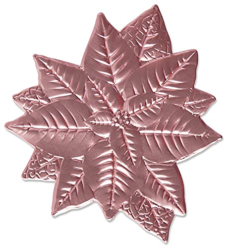 Sizzix 3-D Impresslits Prägeschablone-Poinsettia von Kath Breen, 665354, Papier, Multicolore, Einheitsgröße Sizzix 3-D Impresslits Prägeschablone-Poinsettia von Kath Breen, 665354, Papier, Multicolore, Einheitsgröße von Sizzix
