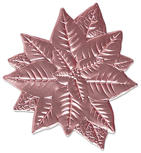 Sizzix 3-D Impresslits Prägeschablone-Poinsettia von Kath Breen, 665354, Papier, Multicolore, Einheitsgröße von Sizzix