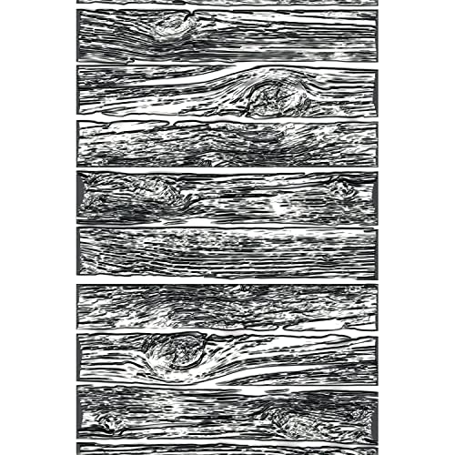 Sizzix Tim Holtz Prägeschablone mit 3D-Texturverblassung, Mini-Holz von Tim Holtz, mehrfarbig, Einheitsgröße Sizzix Tim Holtz Prägeschablone mit 3D-Texturverblassung, Mini-Holz von Tim Holtz, mehrfarbig, Einheitsgröße von Sizzix