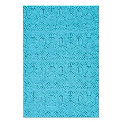 Sizzix 3-D Textured Impressions Embossing Folder Mark Making, 665358, Papier, Multicolor, One Size von Sizzix
