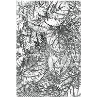 Sizzix 3D-Prägeschablone "Foliage by Tim Holtz" von Silber