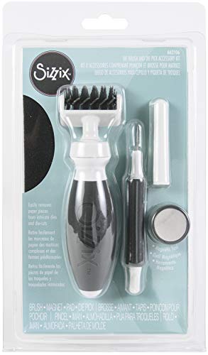 Sizzix 662106 Stanzwerkzeug, Stanzbürste und Stanzmeißel, mit Magnetbefestigung, Papier, 0, OSFA Sizzix 662106 Stanzwerkzeug, Stanzbürste und Stanzmeißel, mit Magnetbefestigung, Papier, 0, OSFA von Sizzix