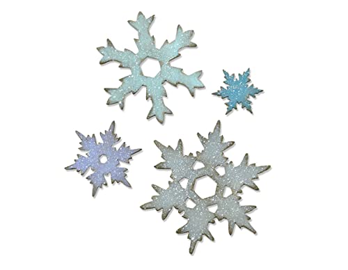 Sizzix Bigz L Stanze, ABS Plastic, CARB Compliant Wood, Steel-Rule Blade, Long Lasting Ejection Foam, Black 8.6cm x 7.6cm - 3.2cm x 2.9cm von Sizzix